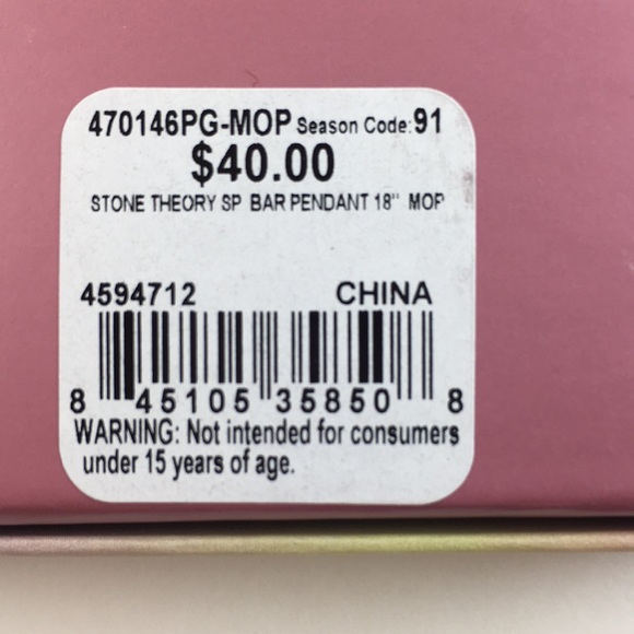 Stone Theory Mother of Pearl Necklace - Picture 4 of 8